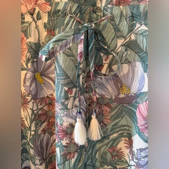 Tory Burch printed cotton shirt dress. Size medium - Picture 3 of 5